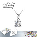 Destin bijoux cristal de Swarovski Cristal escargot définie pendentif et boucles d’oreilles